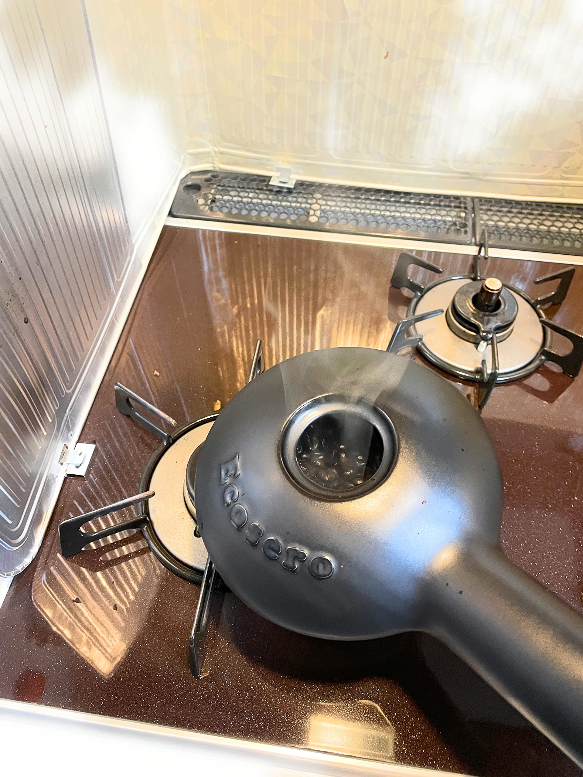 自家焙煎コーヒー/コーヒー焙煎器セット /Ecosero /常滑焼 Amazon.co.jp: Ecosero 自宅で簡単！コーヒー豆焙煎器 おうち時間を
